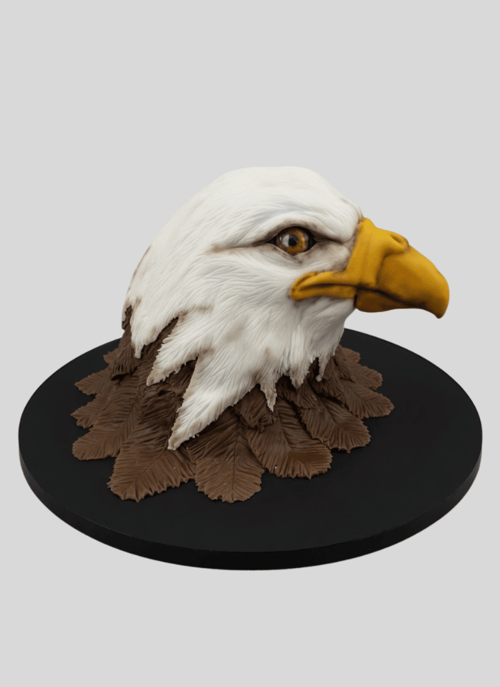 Bewitching Bald Eagle Cake