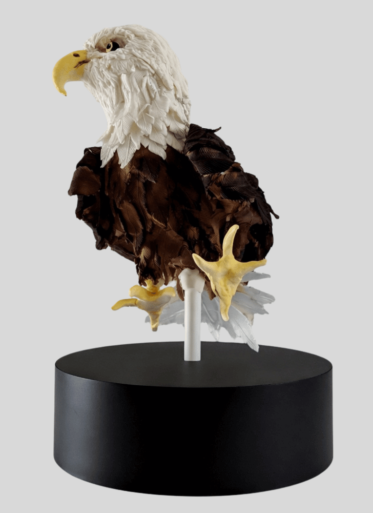 Captivating Bald Eagle Cake