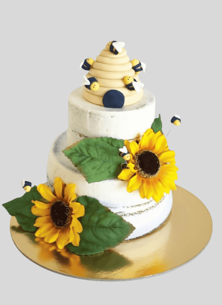 Classy Bee Cake