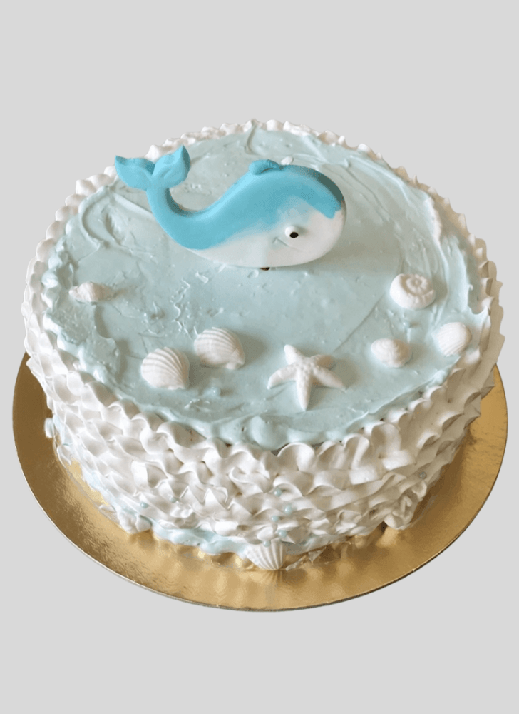 Ideal Blue Whale Cake