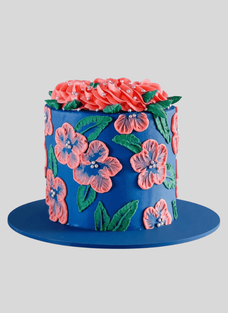 Admirable Coral Cake Design