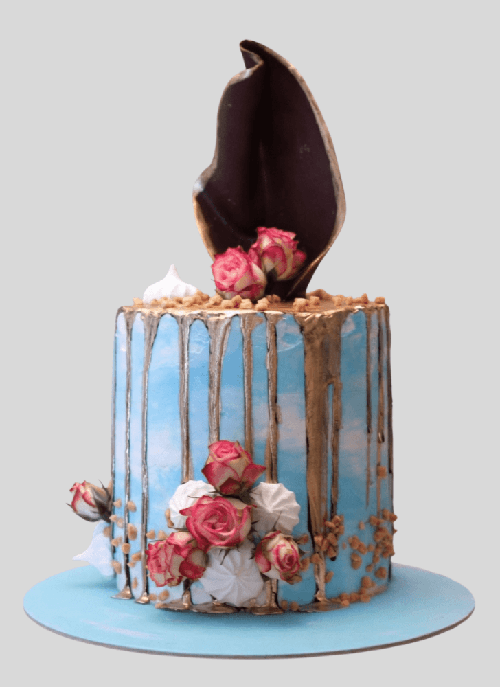 Angelic Coral Cake