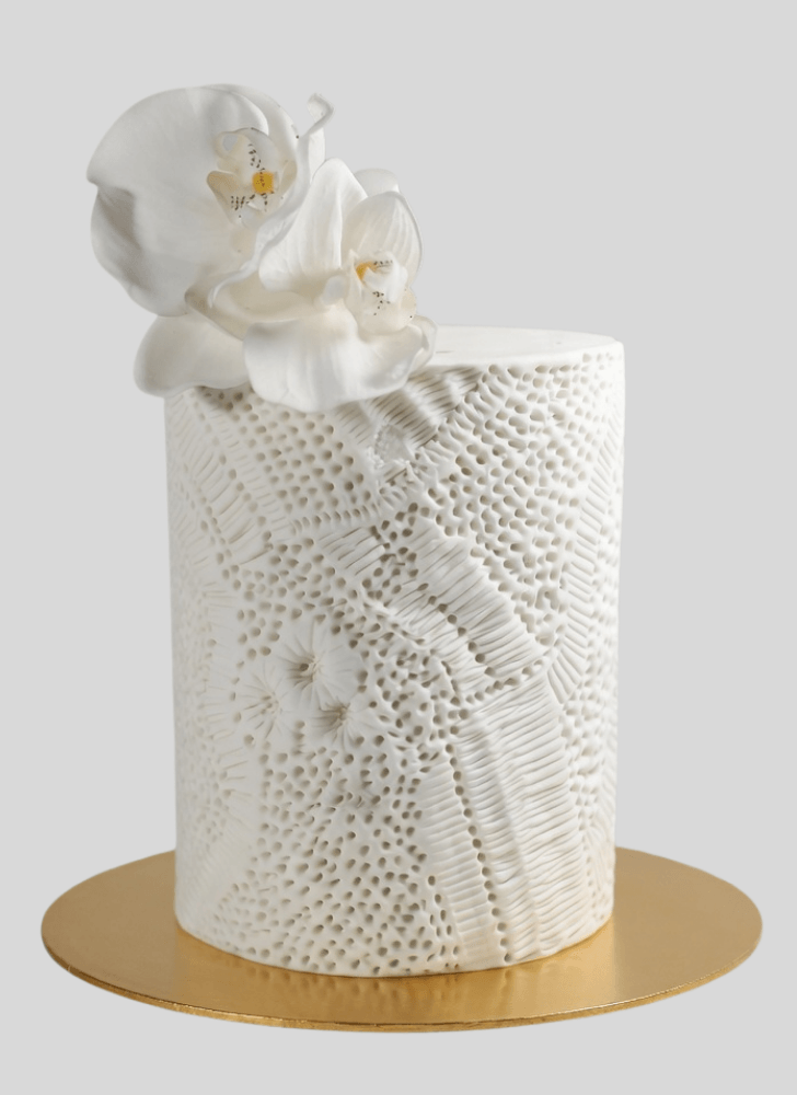 Charming Coral Cake