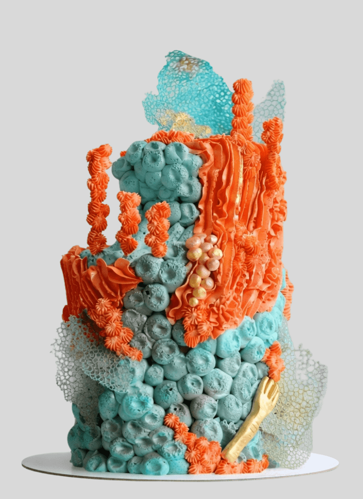 Magnificent Coral Cake