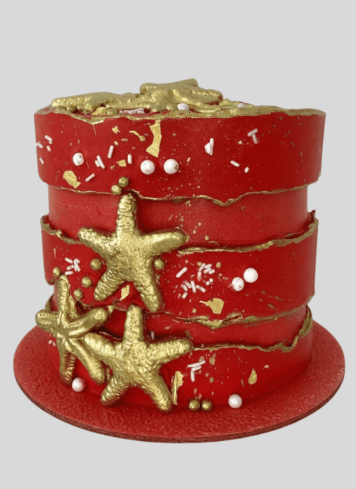Slightly Coral Cake