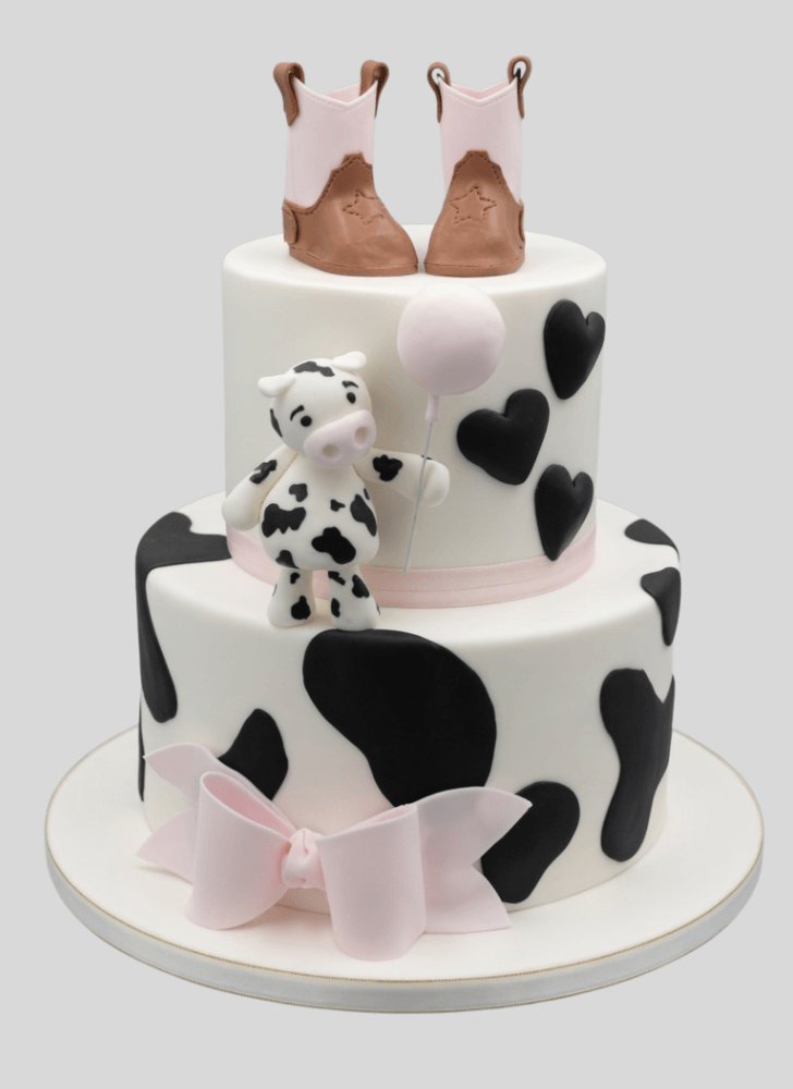 Adorable Cow Cake