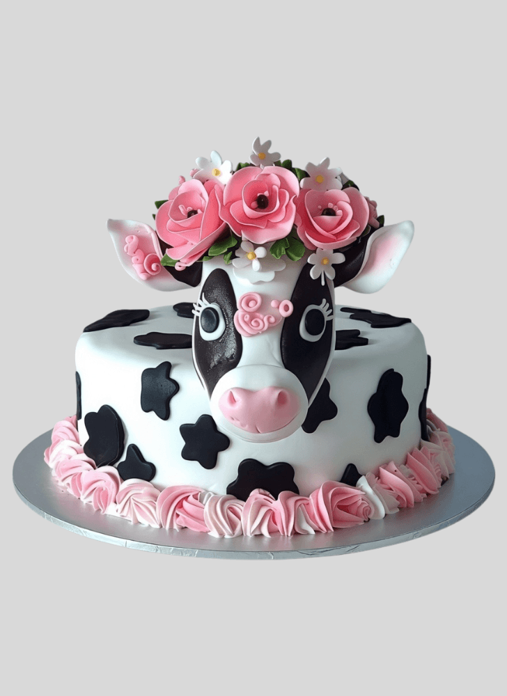 Appealing Cow Cake