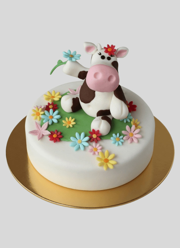 Dazzling Cow Cake
