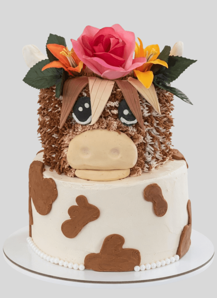 Delightful Cow Cake