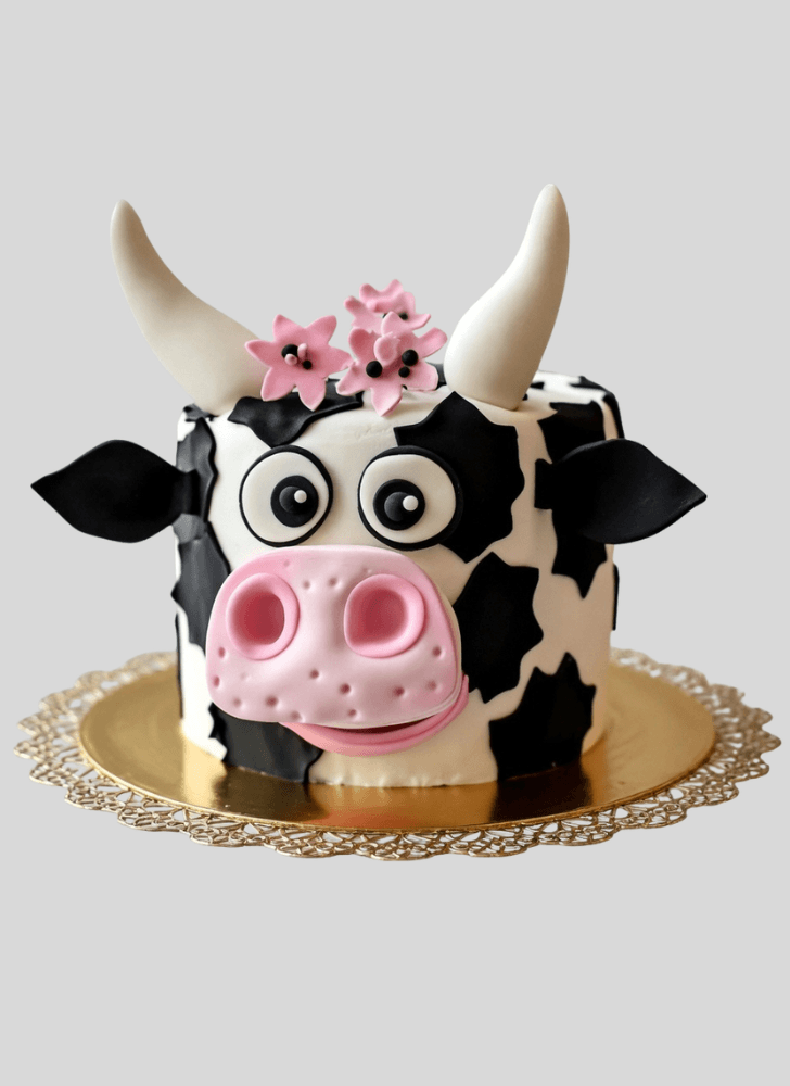 Elegant Cow Cake