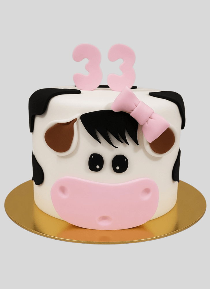 Fascinating Cow Cake