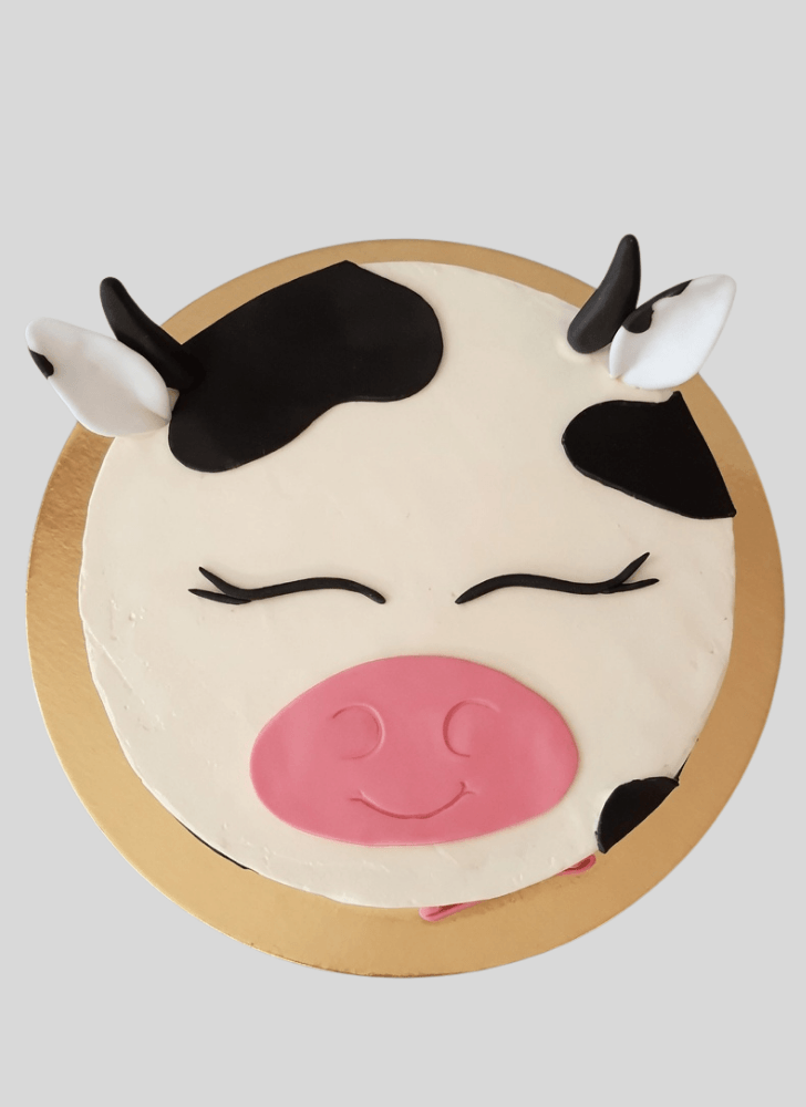Graceful Cow Cake