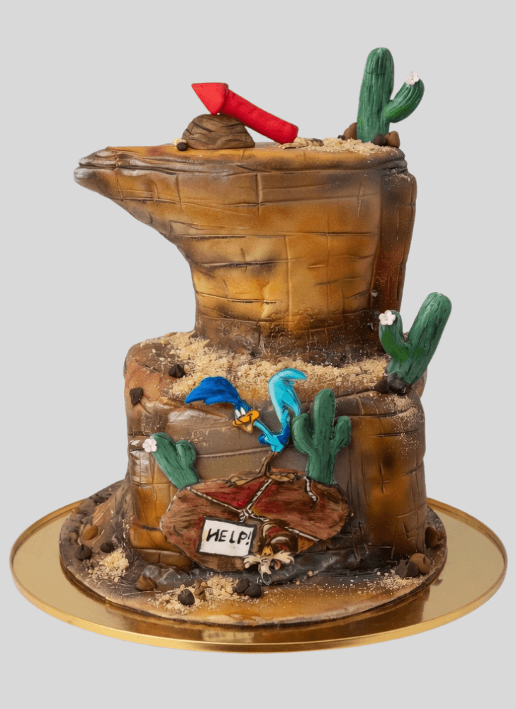 Classy Coyote Cake