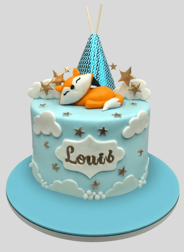 Adorable Fox Cake