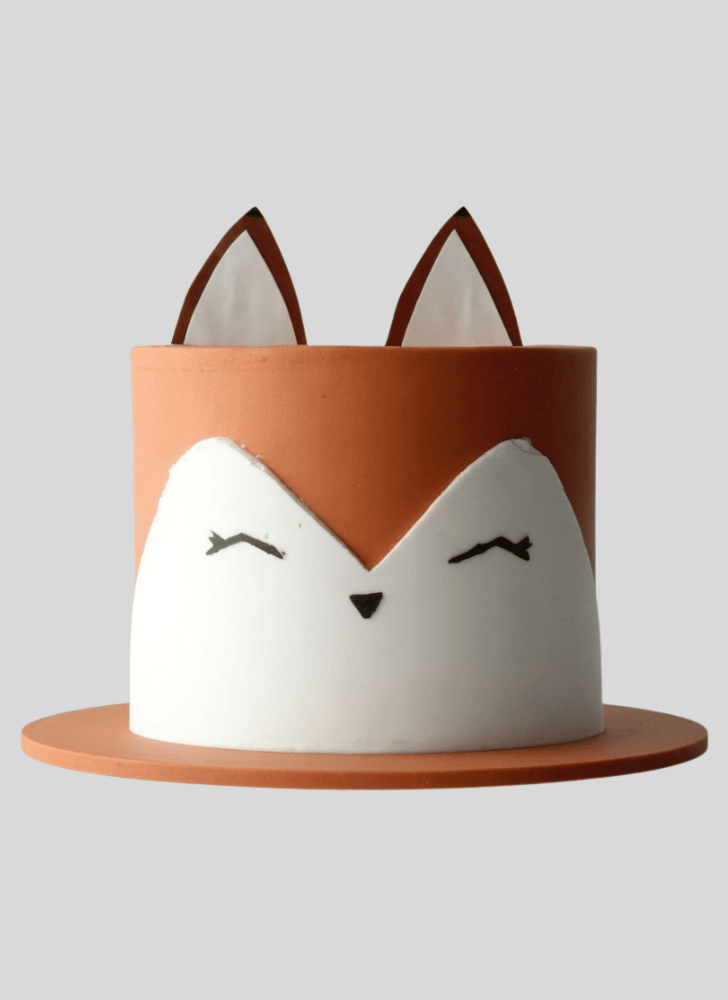 Appealing Fox Cake