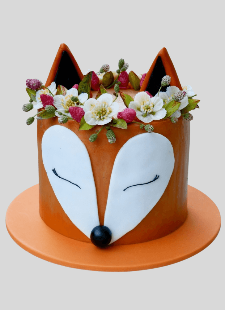 Beauteous Fox Cake