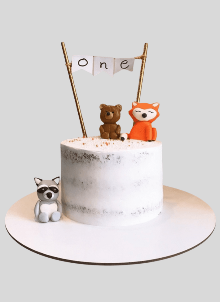 Charming Fox Cake