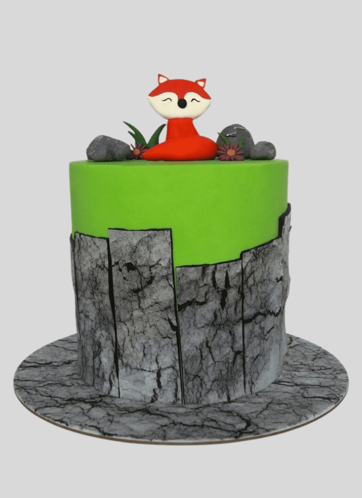 Classy Fox Cake