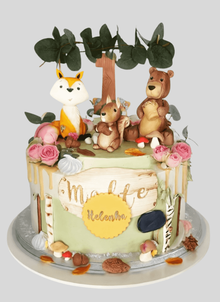 Cute Fox Cake