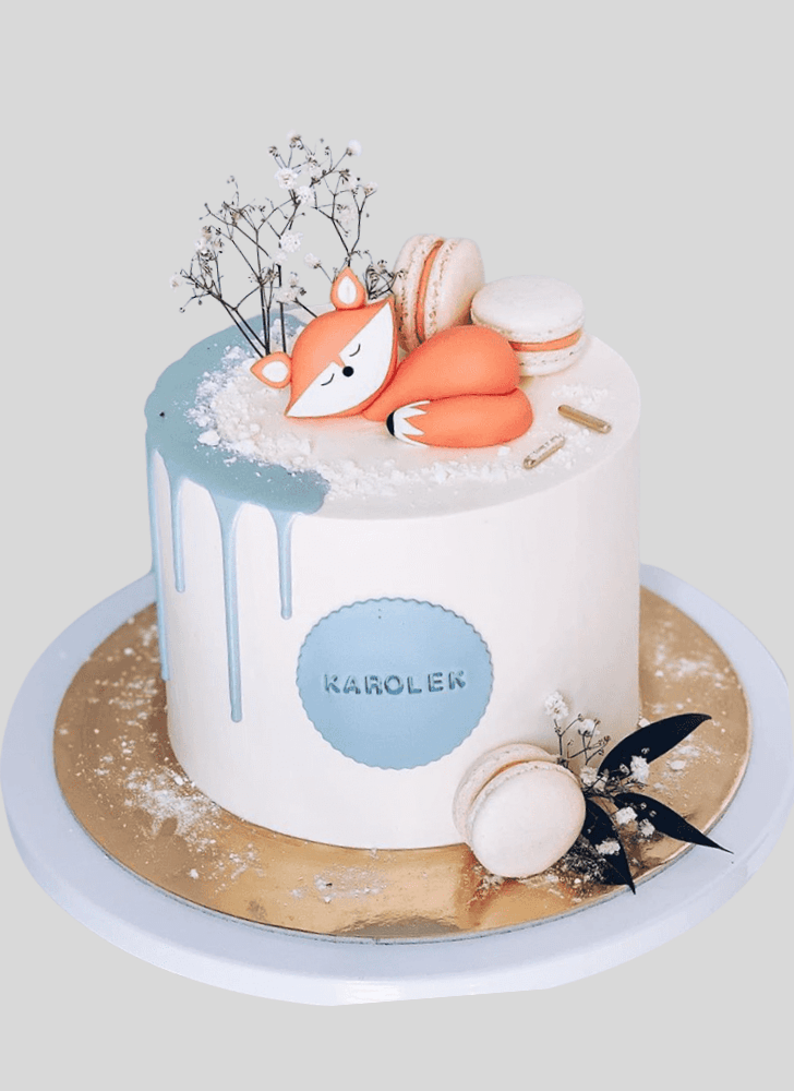 Elegant Fox Cake