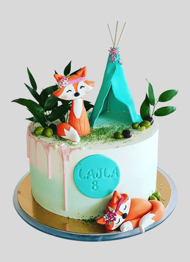 Gorgeous Fox Cake