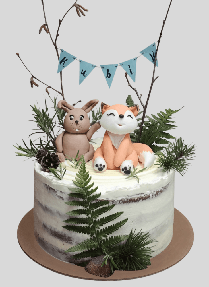 Shapely Fox Cake