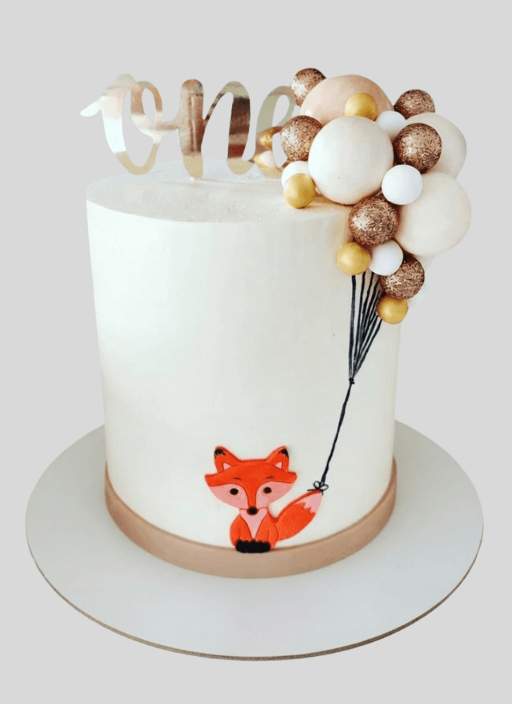 Stunning Fox Cake
