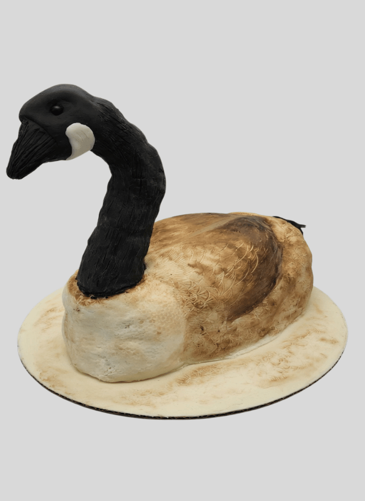 Charming Goose Cake