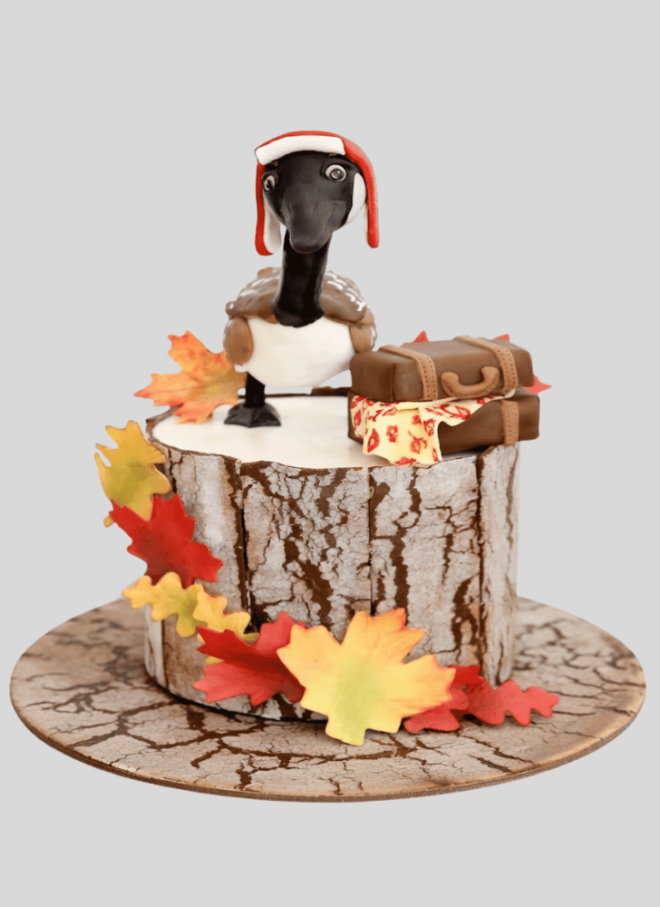 Dazzling Goose Cake
