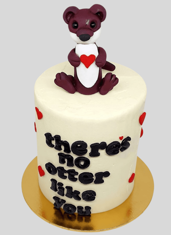Admirable Otter Cake Design