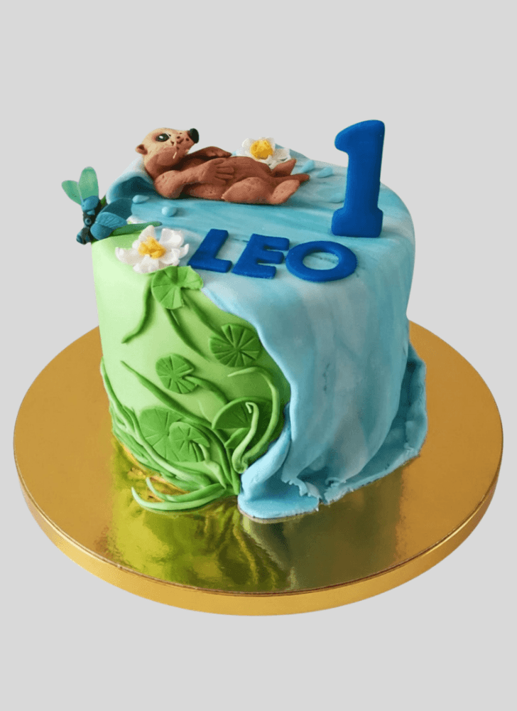 Adorable Otter Cake