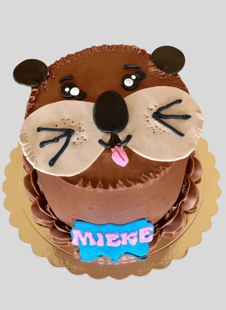 Alluring Otter Cake