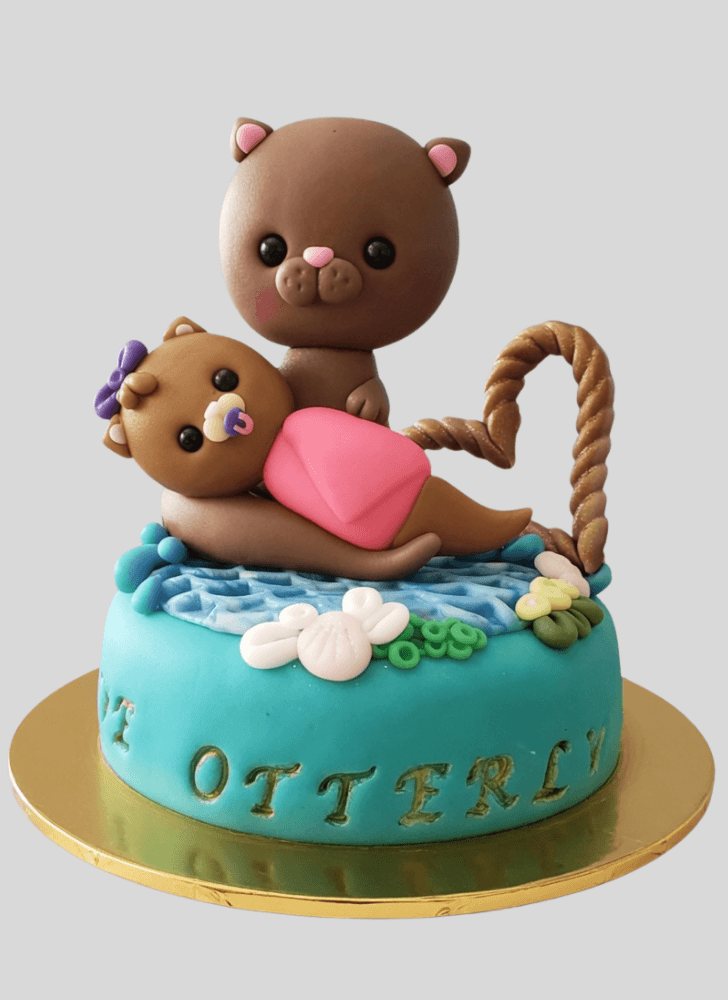Charming Otter Cake
