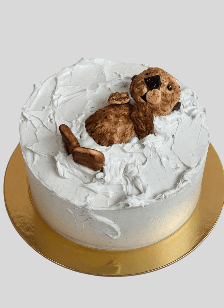 Cute Otter Cake