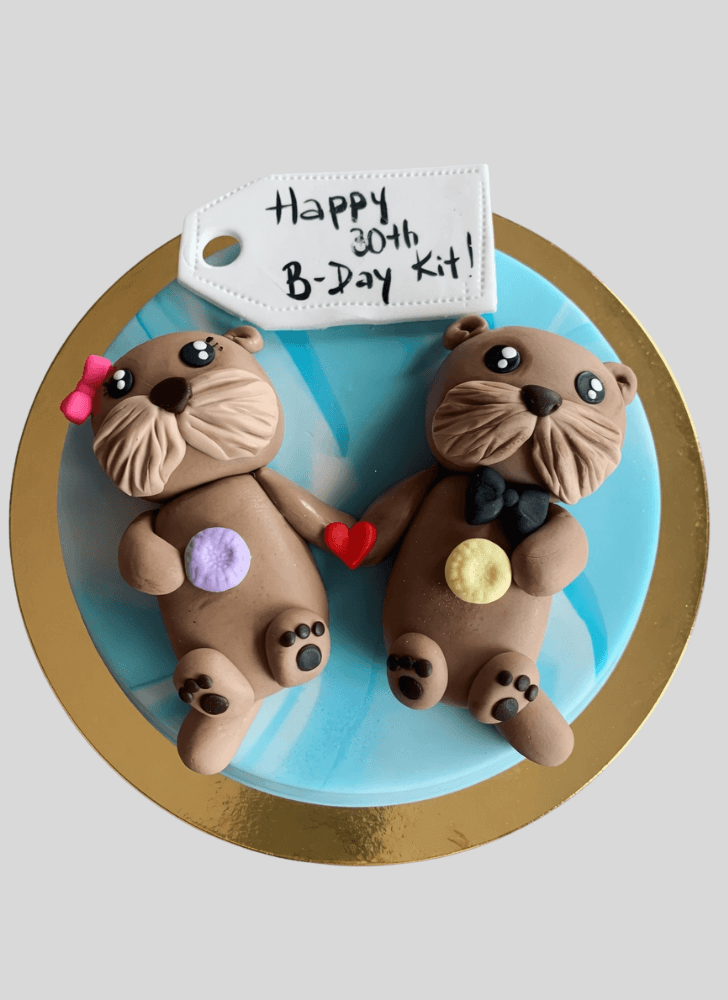 Delicate Otter Cake