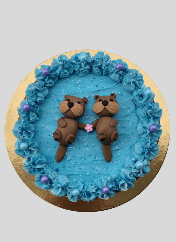 Delightful Otter Cake