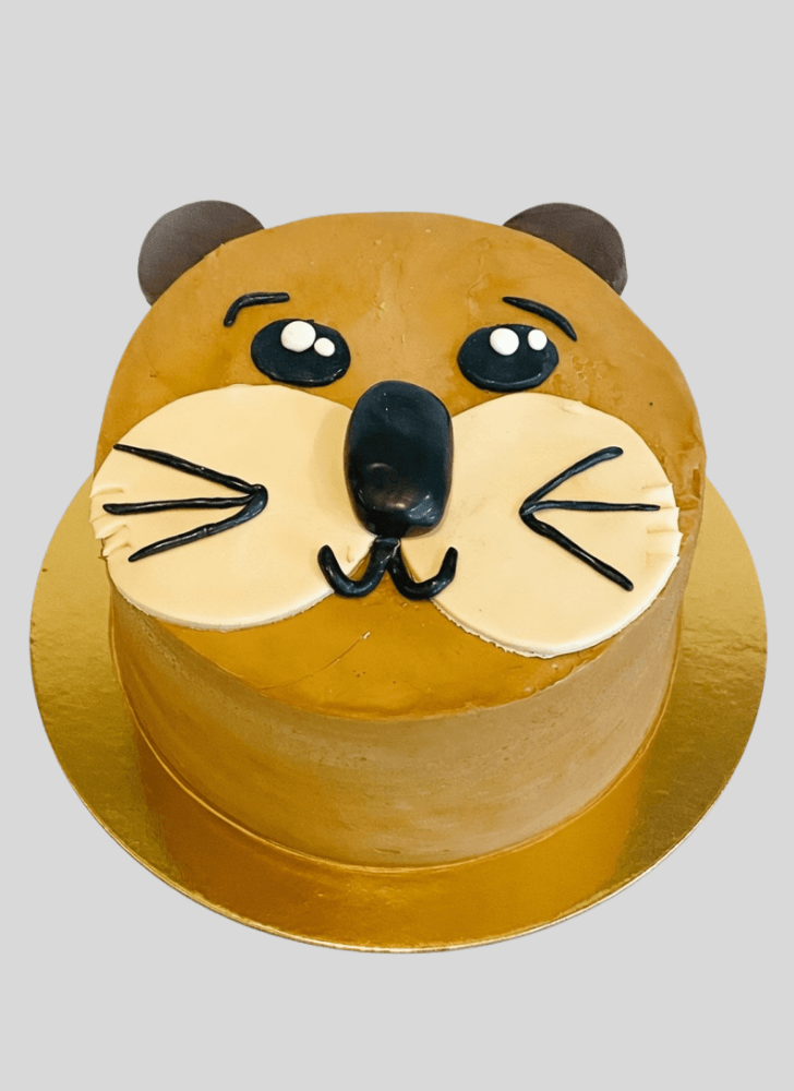 Enticing Otter Cake