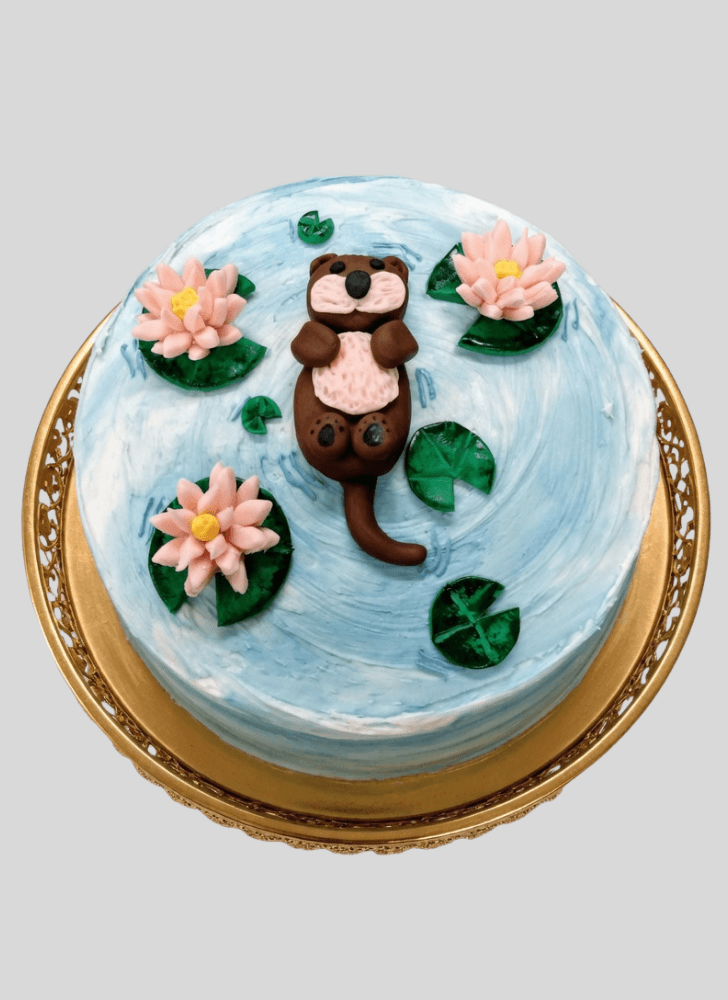 Handsome Otter Cake