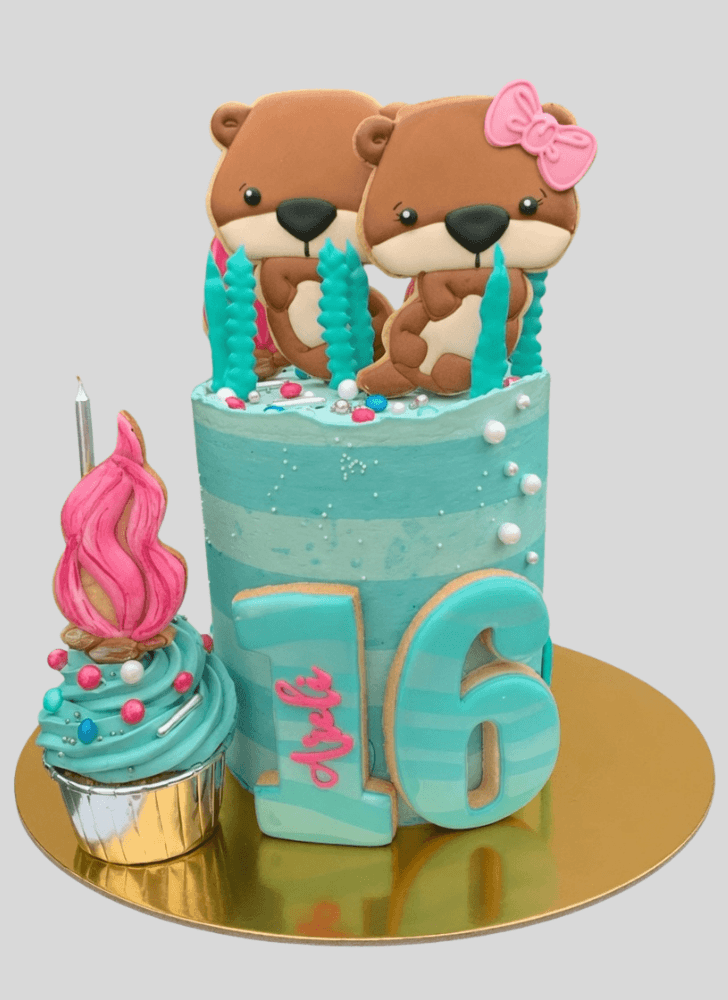 Stunning Otter Cake
