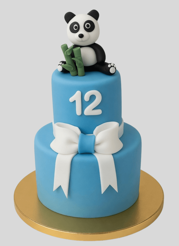 Beauteous Panda Cake