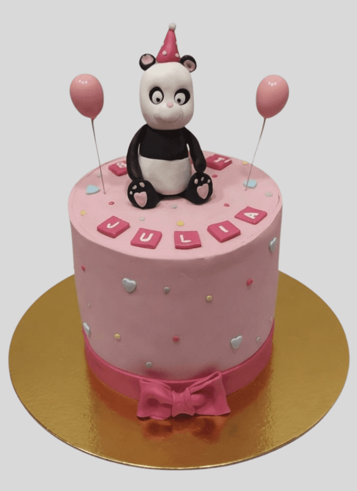 Captivating Panda Cake