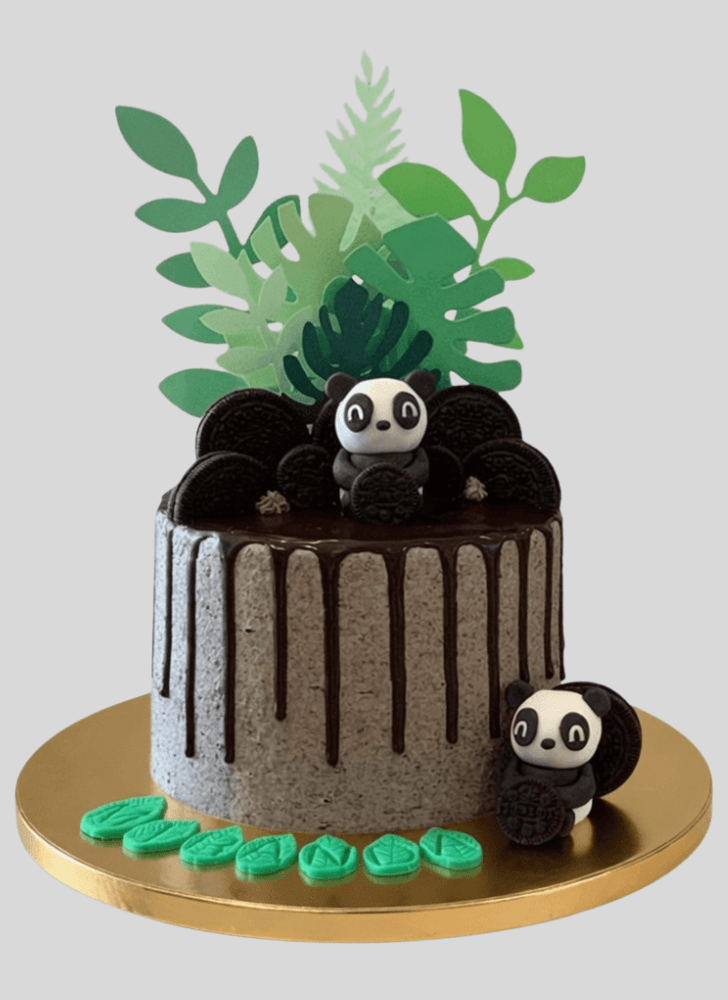 Charming Panda Cake