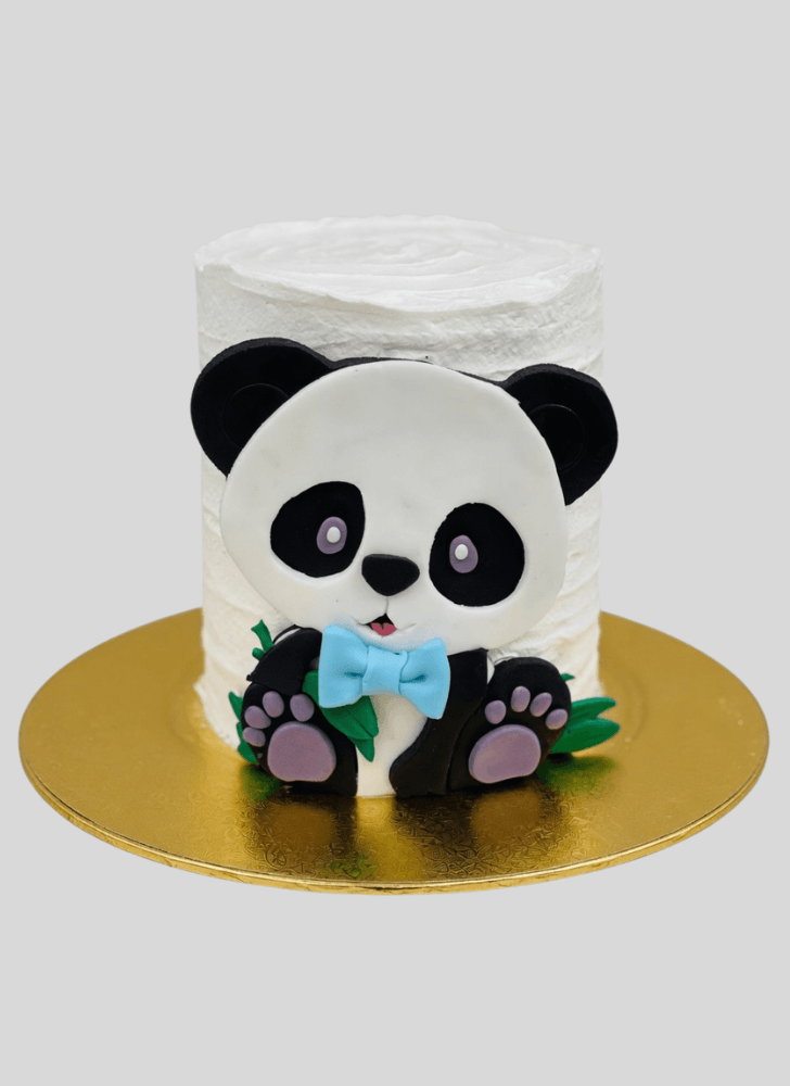 Classy Panda Cake