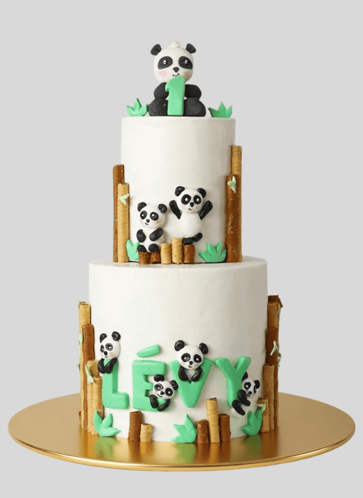 Elegant Panda Cake