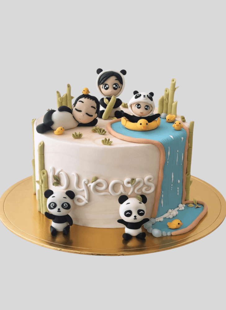 Exquisite Panda Cake