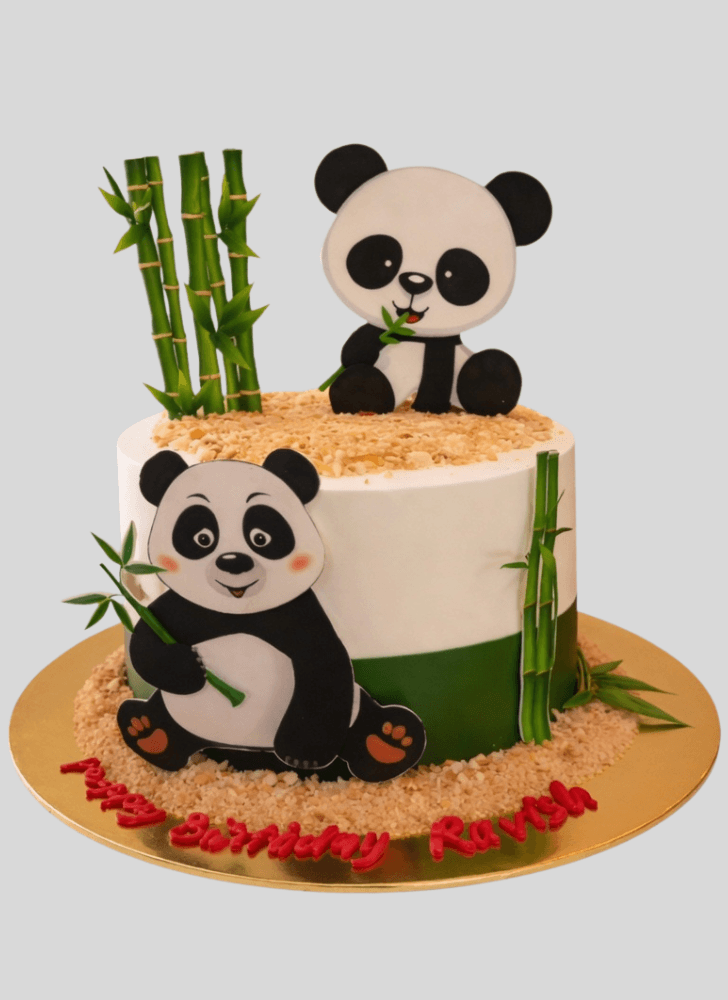 Fetching Panda Cake