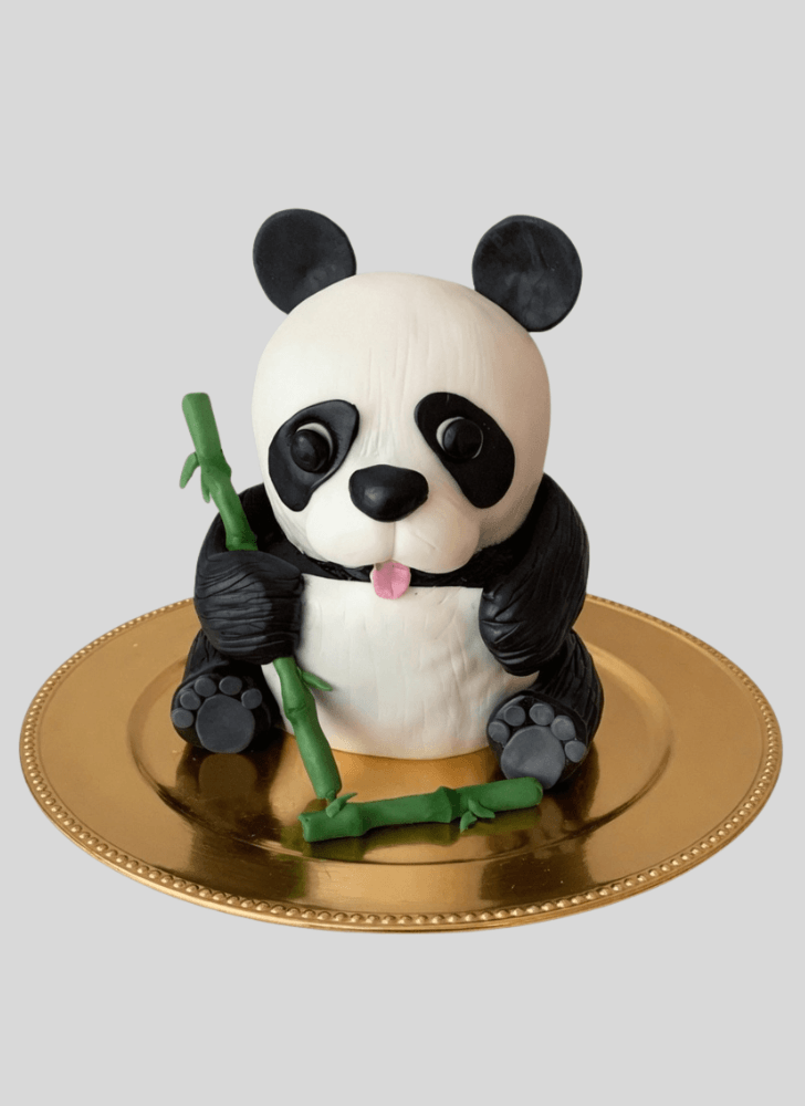 Graceful Panda Cake