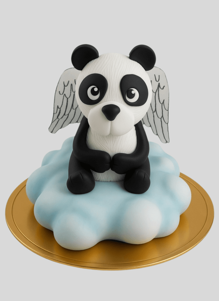 Handsome Panda Cake