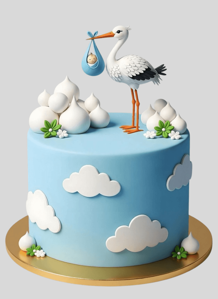 Adorable Pelican Cake