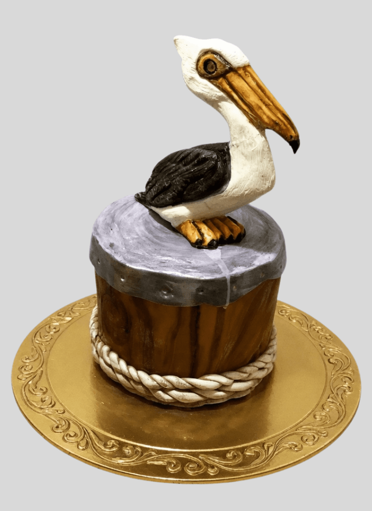 Angelic Pelican Cake